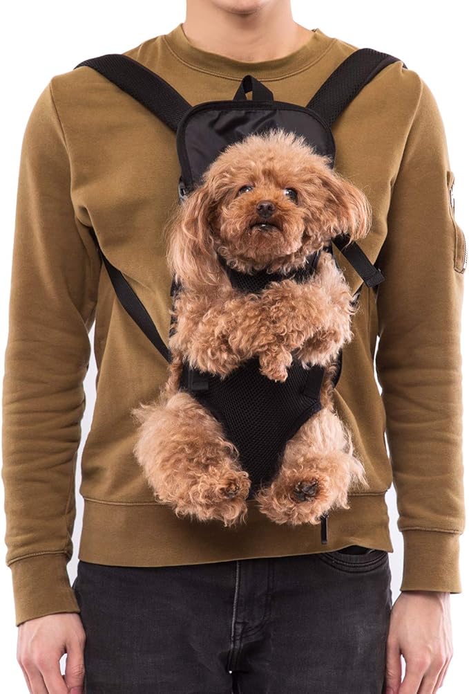 Ownpets Legs Out Front Dog Carrier, HandsFree Adjustable Pet Carrier