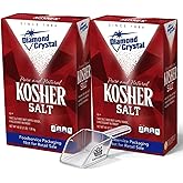GANDER&CO. Kosher Salt with Scooper (Pack of 2) 6 Pounds