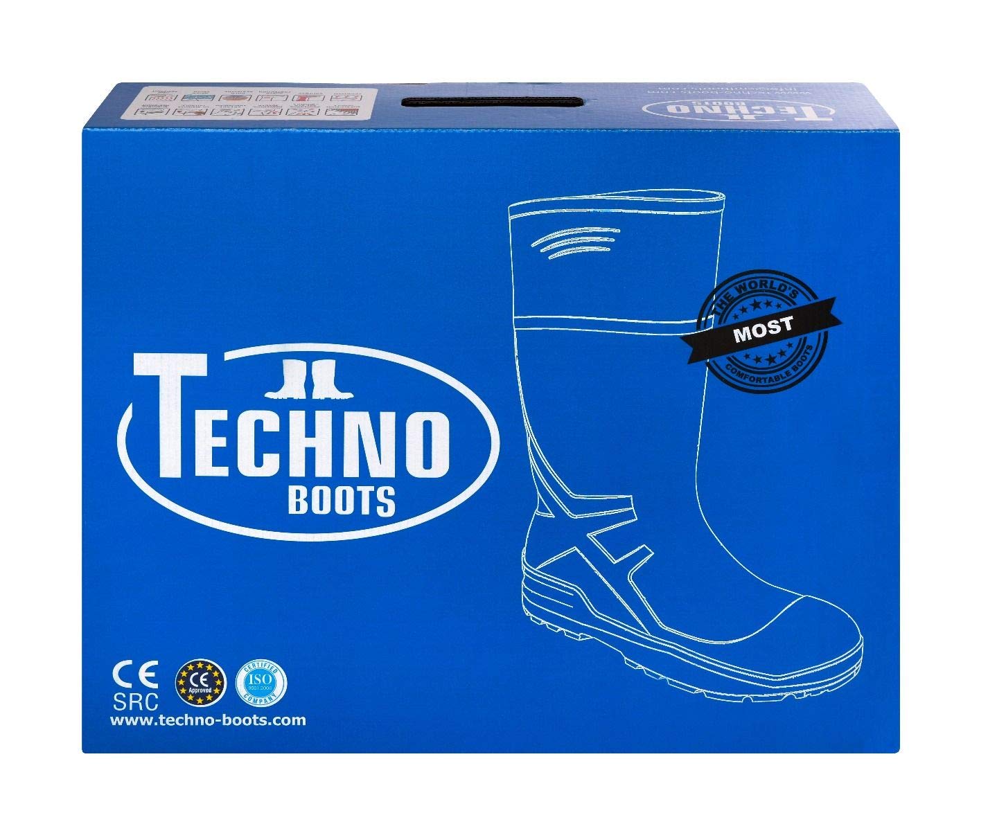 TECHNOBOOTS - Botas de poliuretano O4, talla 45: Amazon.es ...