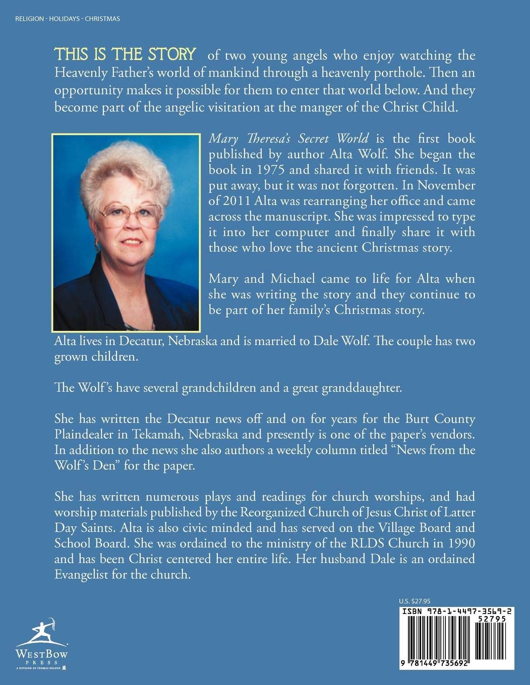 Mary Theresas Secret World Alta Wolf 9781449735692 - 