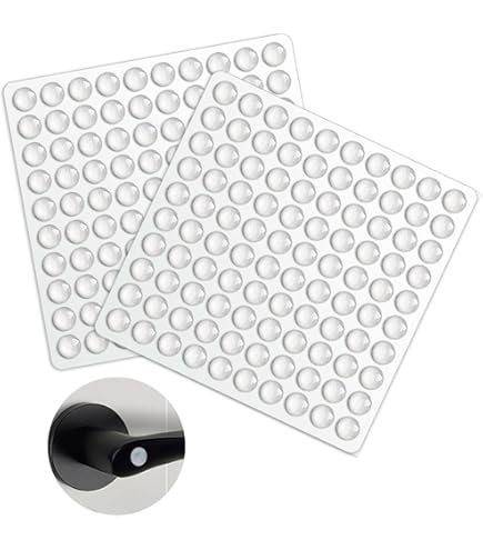 Door Bumper Cabinet Door Rubber 100 Pcs Self Adhesive Sound Clear
