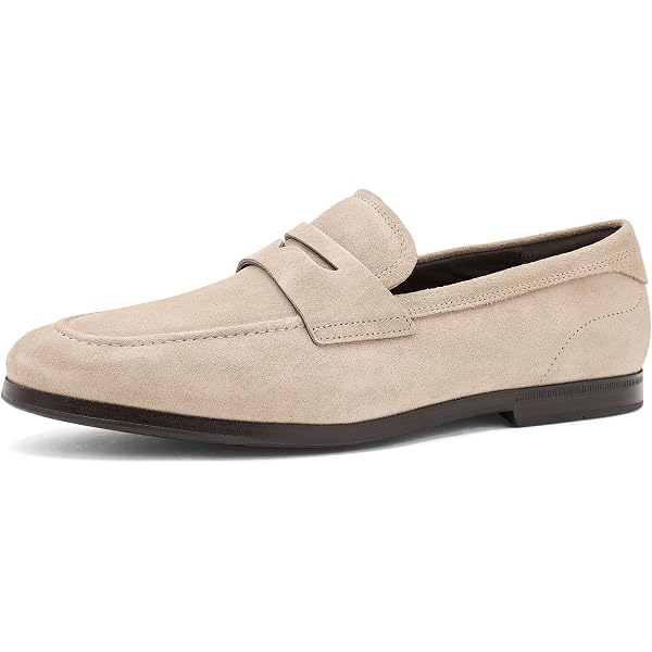 NEW Cole Haan shoes Nantucket Penny Loafers Men’s Sz 8.5 Beige Suede NWOB Amazon.com | Cole Haan Men main image 2