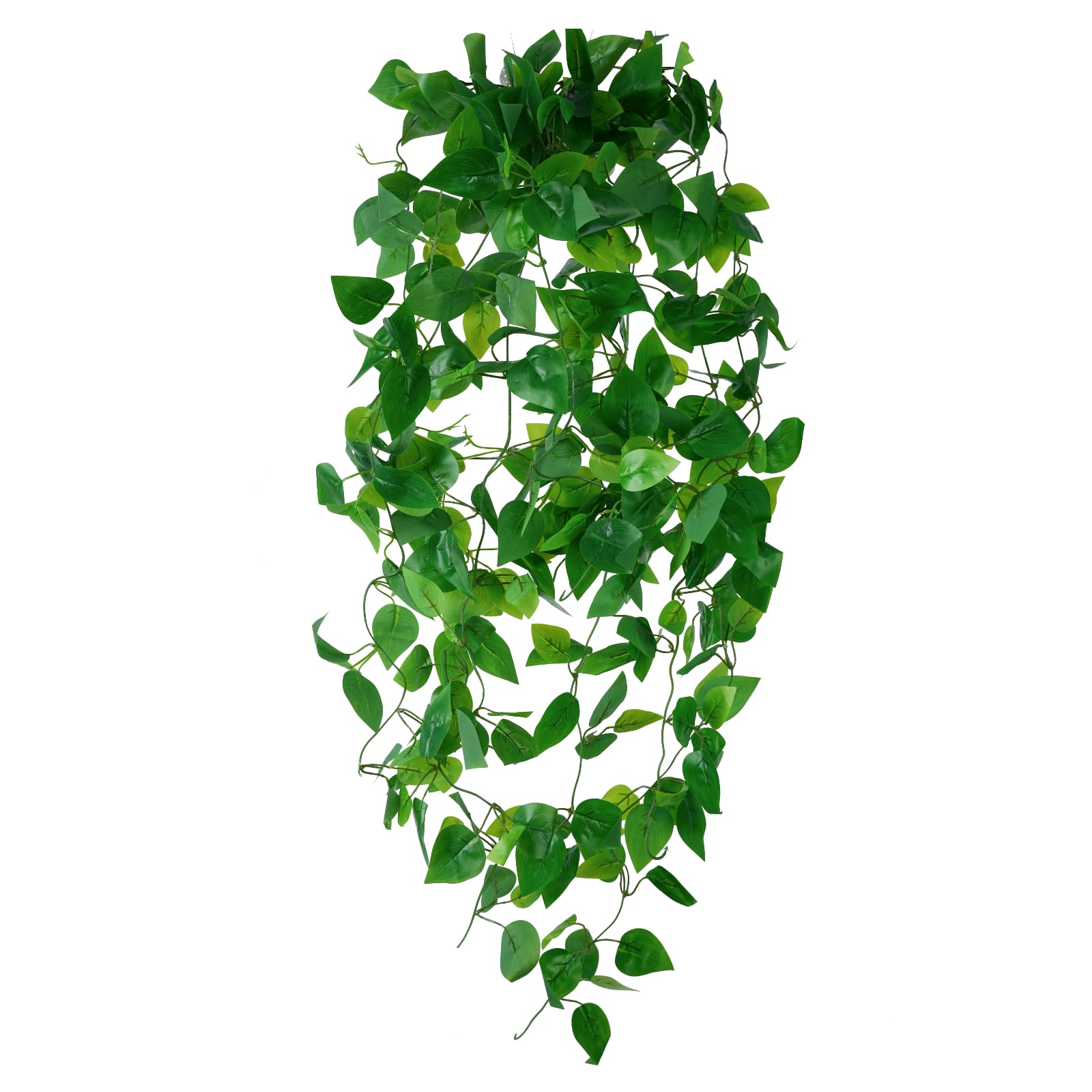 Photo 1 of Freyalife Fake Hanging Plants for Room Decor, Artificial Ivy vines Greenery Leaves Garlands for Home Aesthetic living Bedroom kitchen Office Wall patio Bookshelf, Indoor,Outdoor decorations(No Basket)