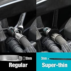 DURATECH Super-Thin Open End Wrench
