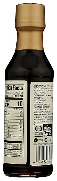 365 BY WHOLE FOODS MARKET, ORGANIC SHOYU SOY SAUCE REDUCED SODIUM, 10 OUNCE