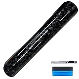 LZLRUN Forged Gloss Carbon Fiber Black Vinyl Wrap