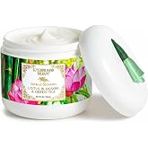 Camille Beckman Glycerine Hand Therapy, Lotus Blossom &amp; Green Tea, 8 oz | Fresh spa scent of lemon, cucumber, bamboo, and soft florals; food-grade plant-derived base and sweet almond oil; non-greasy