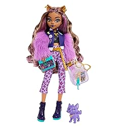 Monster High Clawdeen Wolf Doll with Pet Dog