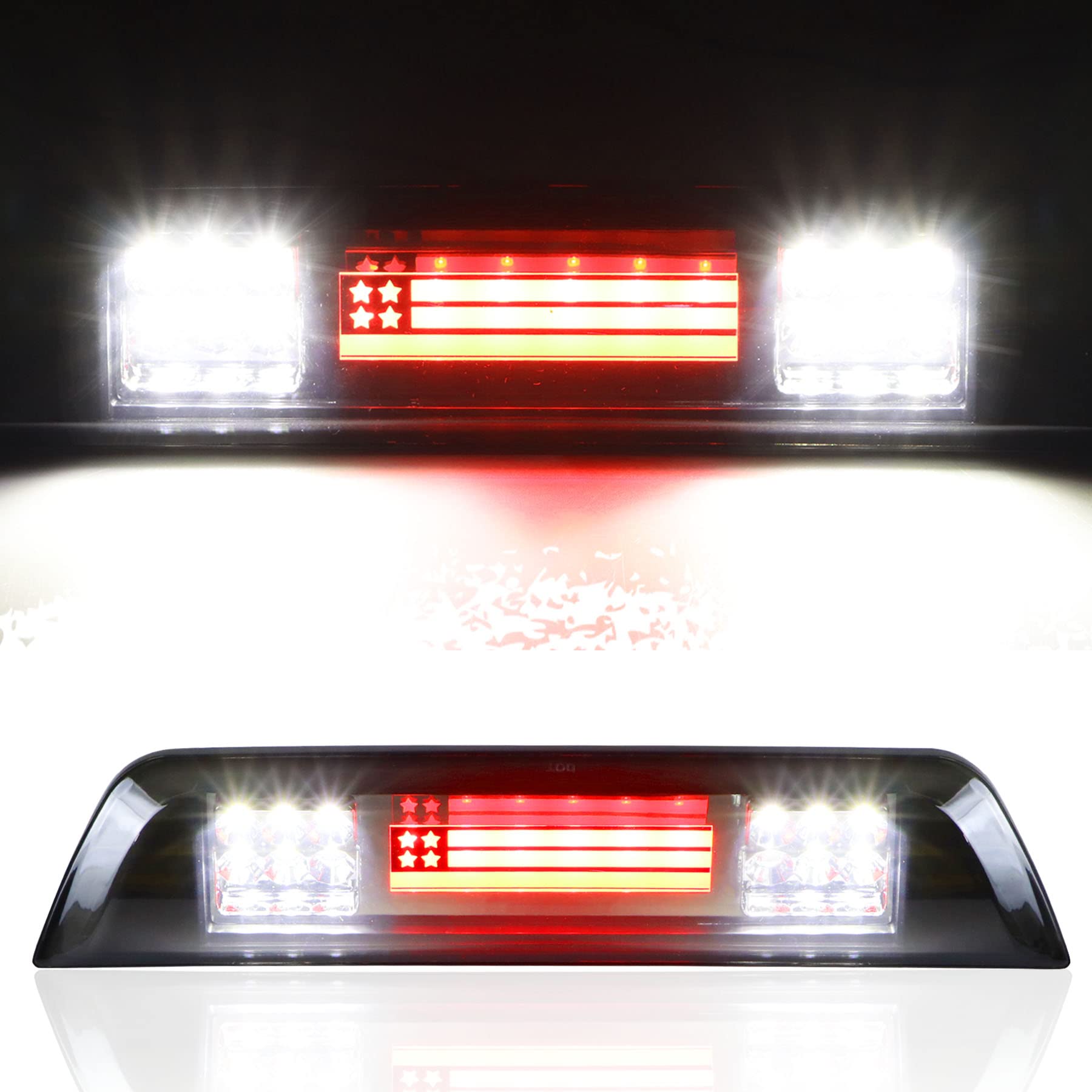 Photo 1 of for Toyota Tacoma Crew Cab Pickup 2016-2023 3rd Third Brake Cargo LED Light High Mount Stop light