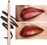 OULAC Matte Brown Lip Liner Pencil 03 Teddy Waterproof 24H+ Pigmented Vegan