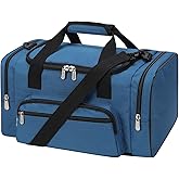 YoKelly Small Gym Duffle Bag - 17 inch Carry On Weekender Bag for Travel Sport (17x10x9 in) - Royal Blue