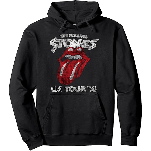 Amazon.com: Rolling Stones Men's 1978 Tour Hooded Sweatshirt X
