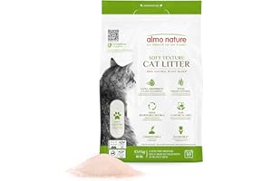 Almo Nature: Natural Unscented Cat Litter - 10 lbs - Non-Toxic, 100% Plant-Based, Clumping, Biodegradable, Compostable, for C