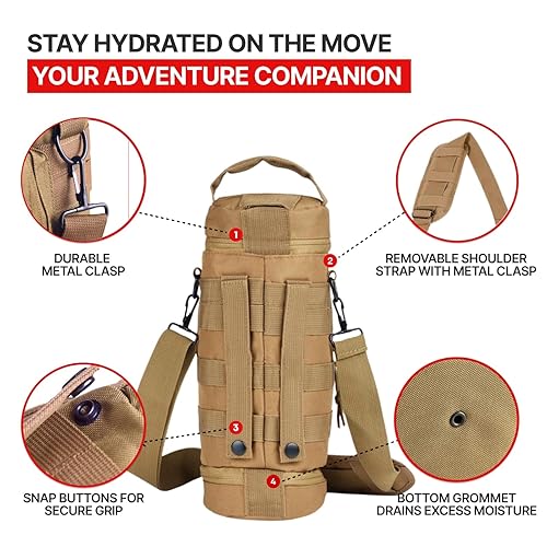 Orca Tactical Molle Water Bottle Pouch Molle Water Bottle Holder