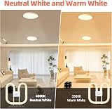 Liuyife GR10Q 28W 4-Pin CFL 4000K Neutral White 20x20cm Recessed Light view 3