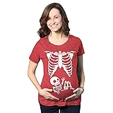Maternity Skeleton Baby T Shirt Funny Cute