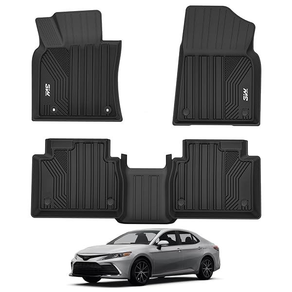 3W FLOOR MATS FIT TOYOTA CAMRY 2018-2024 FWD...