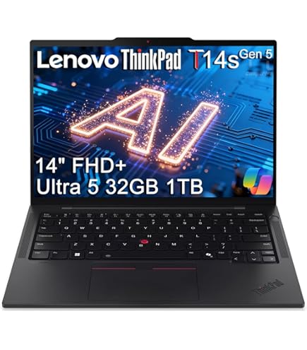 新品 Lenovo ThinkPad T14s Gen5 core ultra5 ThinkPad T14 Gen 5 | 14 inch customizable Intel-powered business