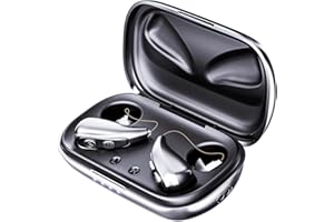 HEARISAY Hearing Aid for Seniors，OTC 32 Channel 5 Volume Hearing Amplifier with Rechargeable Case & Noise Cancelling Phones Sound Cleaner，Invisable Ergonomic Auto-On/Off Digital Hear Aid for Dryer Hear Loss