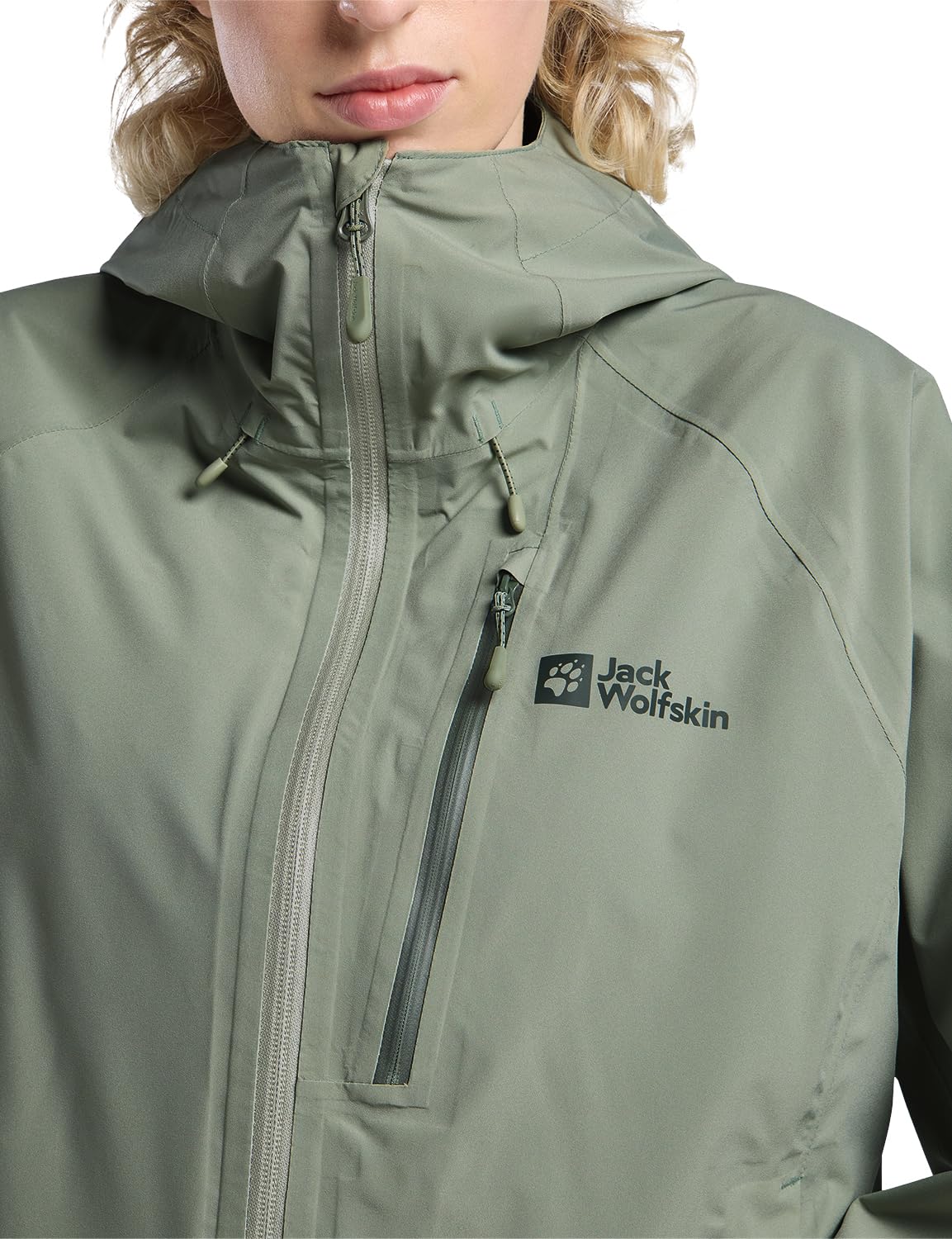 Jack Wolfskin Damen Eagle Peak 2l Jkt W, Mint Leaf, S EU 7