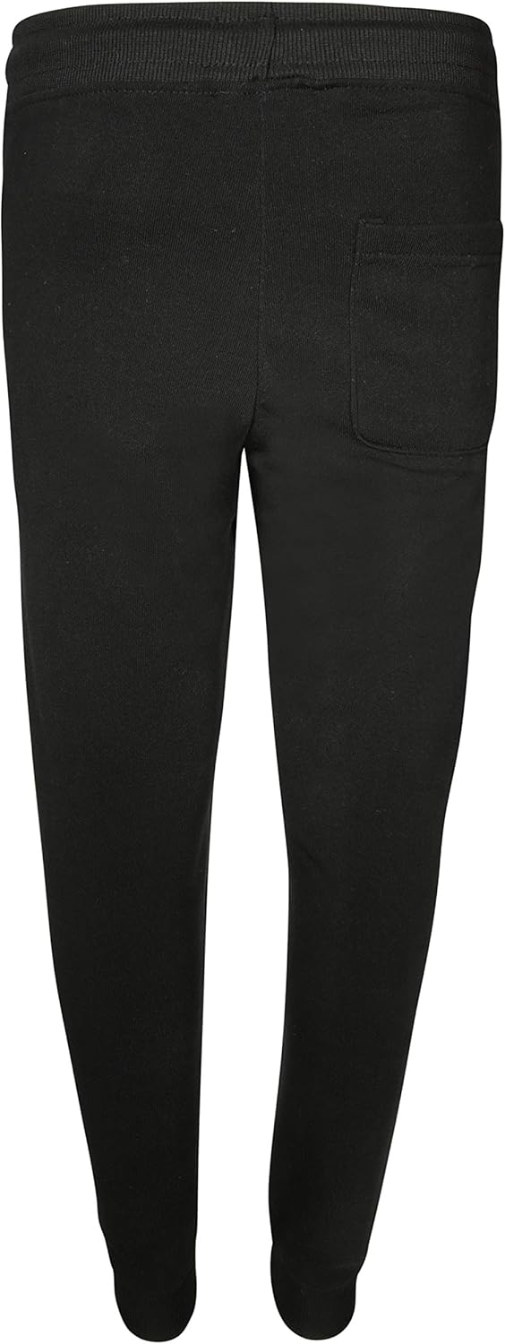 Galaxy by Harvic Boys Basic Fleece Active Jogger Pant with Zipper Pockets: Clothing