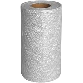 BXHYNOI Fiberglass Mat Roll 8" x 10 Yards, 1.5 oz Chopped Strand Mat, Wide Fiberglass for Large Surface Repair &amp; Reinforcement, Resin Compatible for Boat Roof Auto