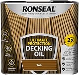 Ronseal Ultimate Protection Decking Oil Teak 2.5L Brand: Ronseal