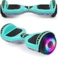 SISIGAD A12 Mixed Color Hoverboard, with Bluetooth and Colorful Lights Self Balancing Scooter