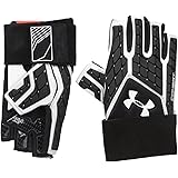 Under Armour Mens Combat V Half Finger Football Gloves