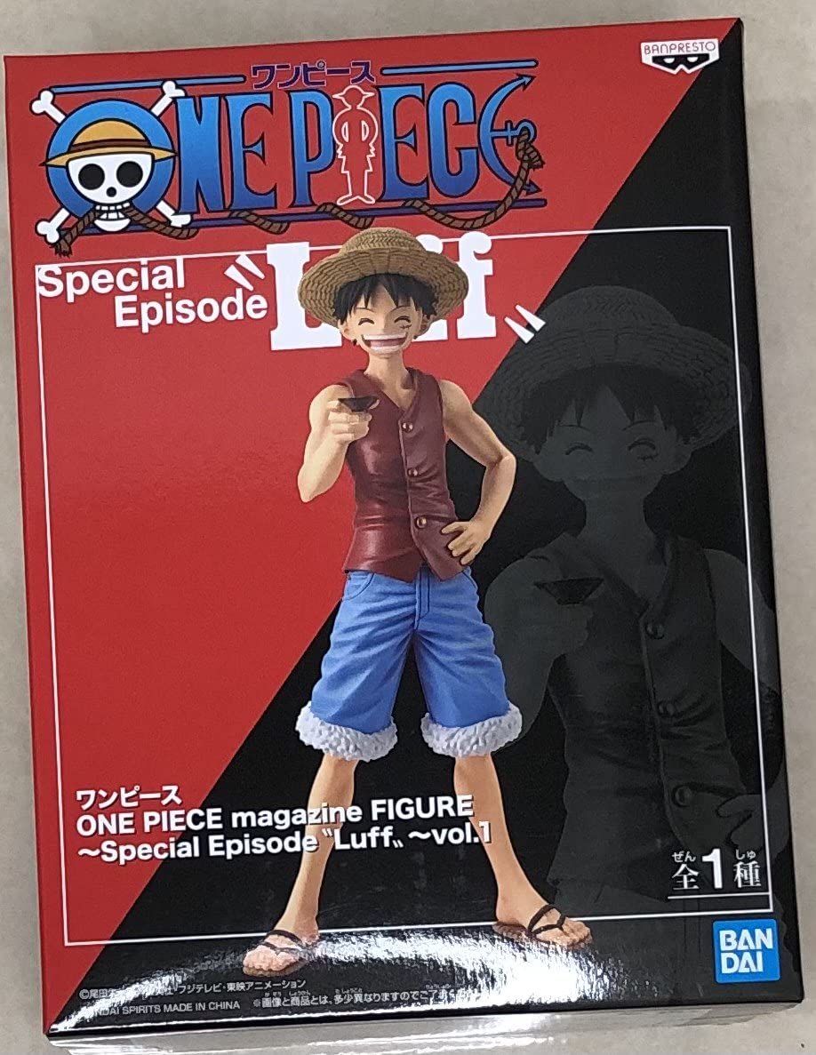Banpresto - Monkey D Luffy One Piece Magazine Vol 1 18 cm - 4983164169614 One Piece Figurines, Multi-Colour