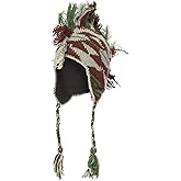 THE COLLECTION ROYAL Mohawk Woolen Lined Winter Beanie Ear Flap Beanie Men Hat