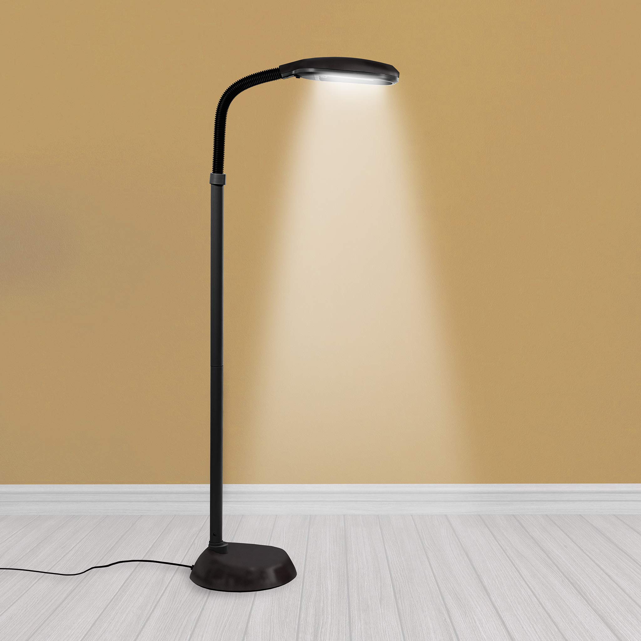 Kenley Natural Daylight Lamp - Floor Standing Reading Task Light - 27-watt Full Spectrum White Brigh