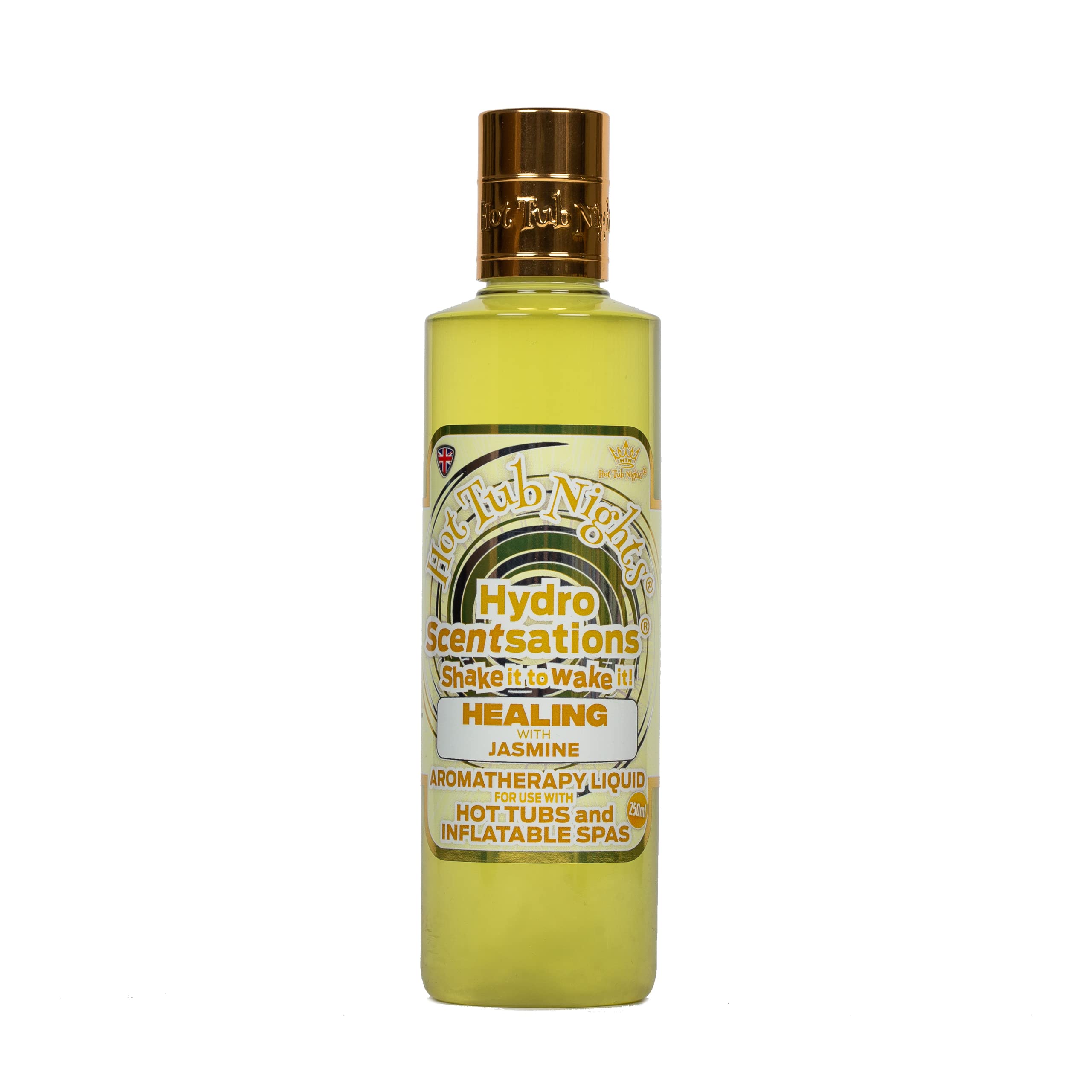 Hot Tub Nights Hydro Scentsations Aromatherapy Liquid ( Healing With Jasmine 1 x 250ml)
