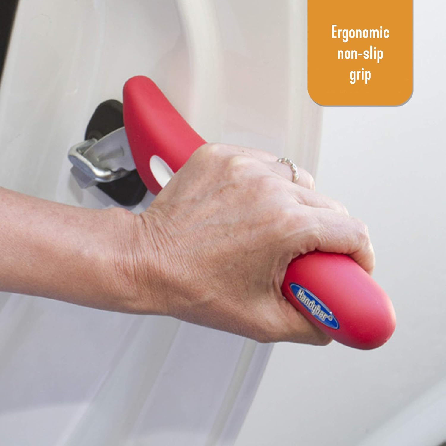 Stander HandyBar, Portable Vehicle Support Grab Bar, Standing Assist Mobility Aid Handle, Car Emergency Escape Tool with Window Breaker and Seat Belt Cutter: Health & Personal Care