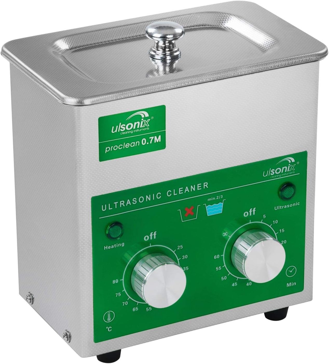 Ulsonix Ultrasonic Cleaner Proclean 0.7M 0.7 l Capacity 40 kHz