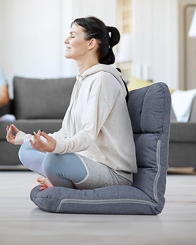 Crestlive Products Adults Floor Chair Adjustable Lazy Sofa with