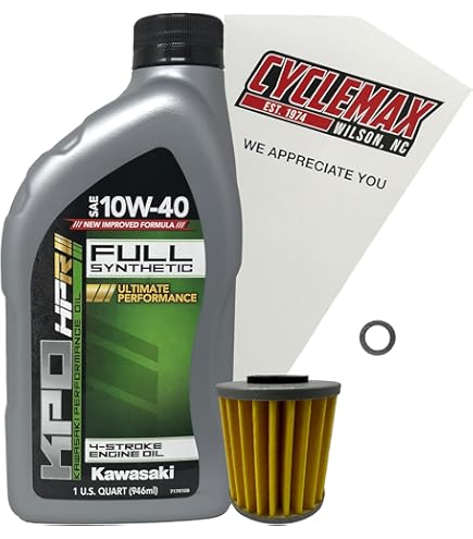 Amazon.com: Kawasaki KPO Oil Change Kit KX250F KX450F 99974-0161