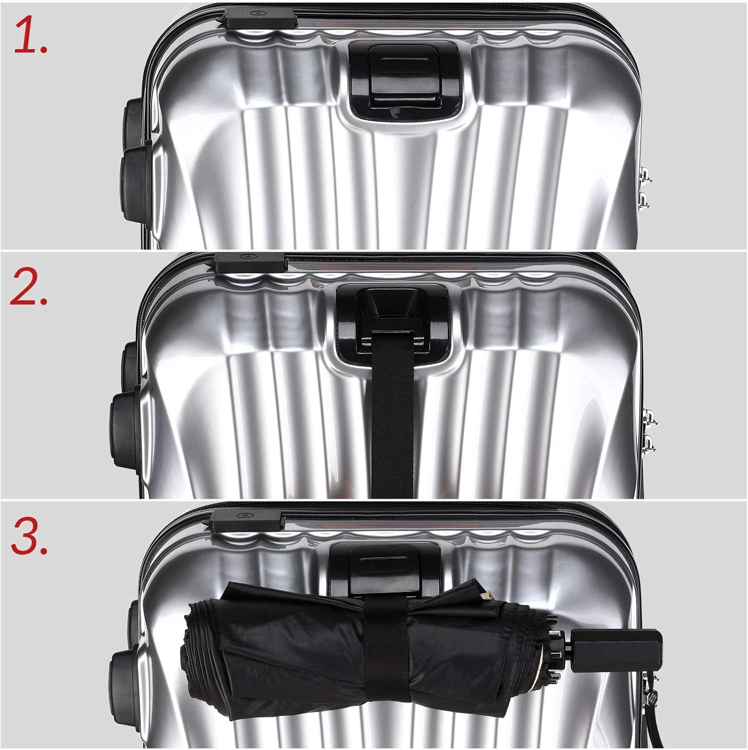 Monzana Set da 3 Valigie Trolley Ikarus M L e XL Presa USB e Antifurto TSA Valigia  rigida da viaggio Bagaglio a mano Valigie urban-earth.co.uk