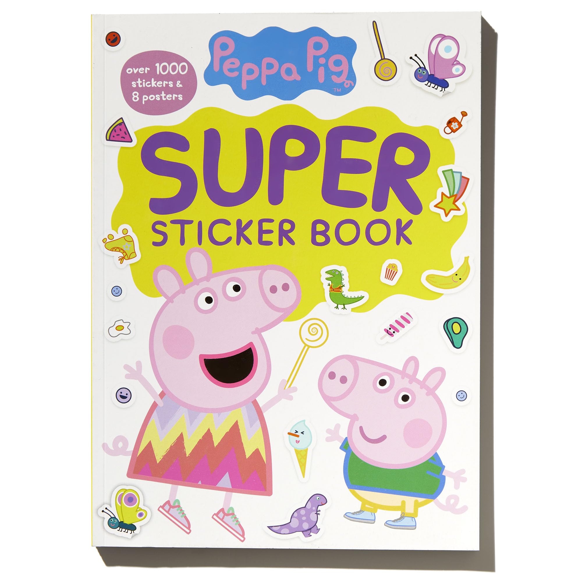 Peppa Pig Super Sticker Book: Over 1000 Stickers & 8 Posters Peppa Pig Super Sticker Book: Over 1000 Stickers & 8 Posters Paperback