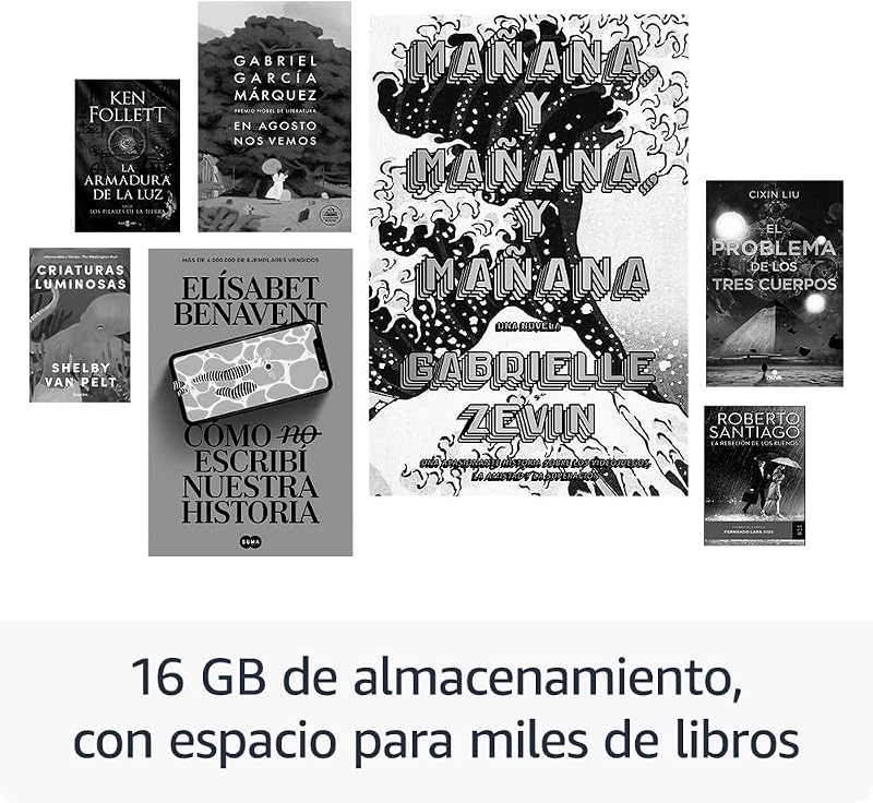 Kindle (Próxima Geração) | O Kindle Mais Leve e Mais Compacto com ecrã sem reflexos, viragens de página mais suaves e luz frontal ajustável | 16 GB | Sem anúncios | Matcha verde