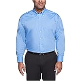 Izod Men's BIG FIT Dress Shirts Stretch Solid (Big and Tall)