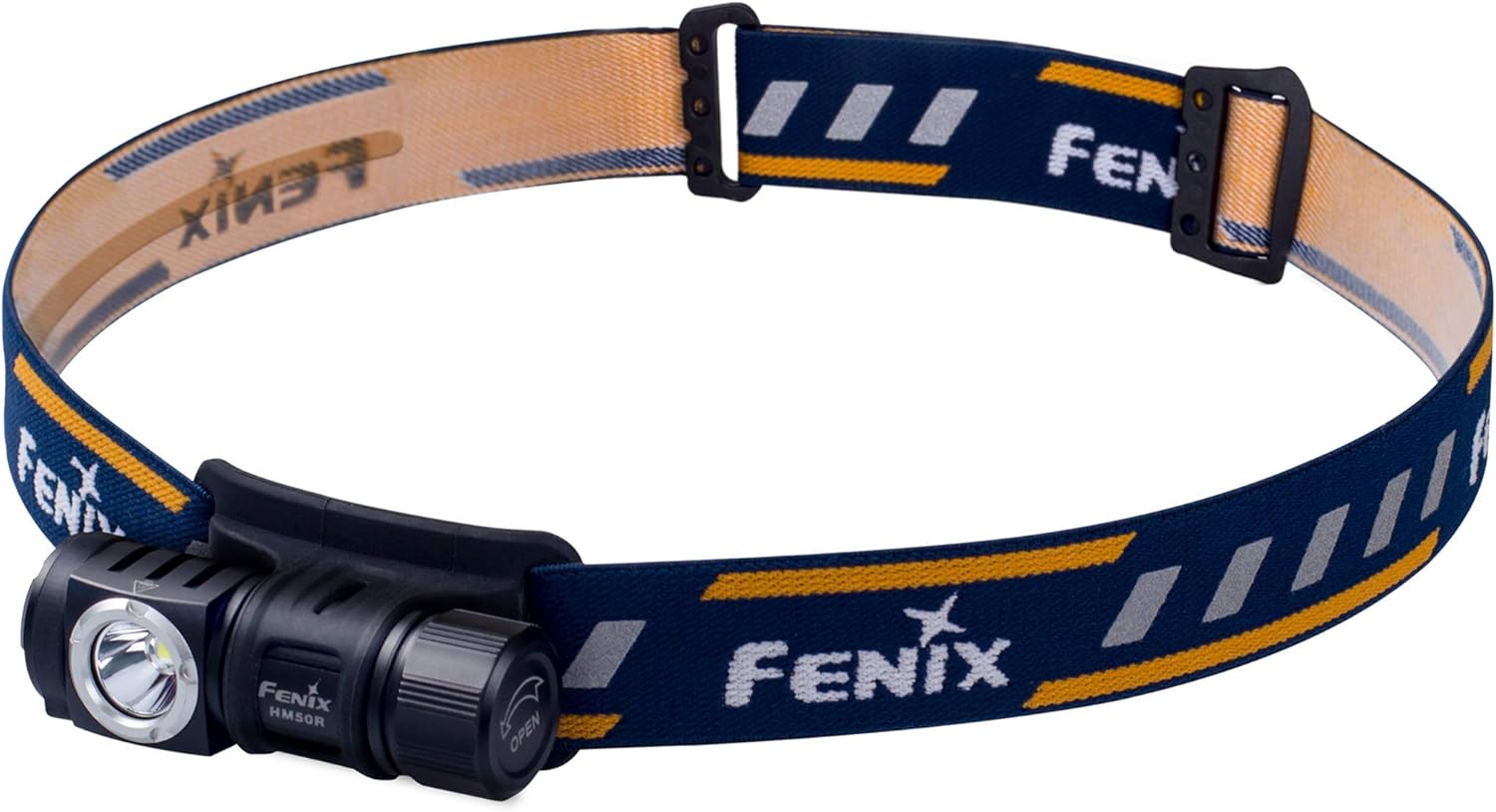 Fenix HM50R Headband Flashlight LED Black, Blue Flashlight Fresnel