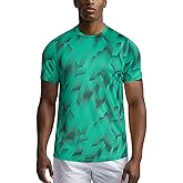 Zengjo Workout Shirts for Men Quick Dry-Moisture Wicking Gym Running Athletic T-Shirts Short Sleeve Fitted Tee