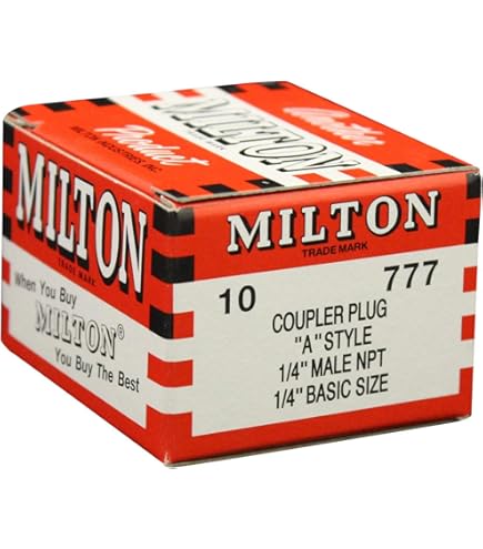 Milton® 778 Female A-Style Plug, 1/4 In FNPT | Groves Industrial - Foto 3