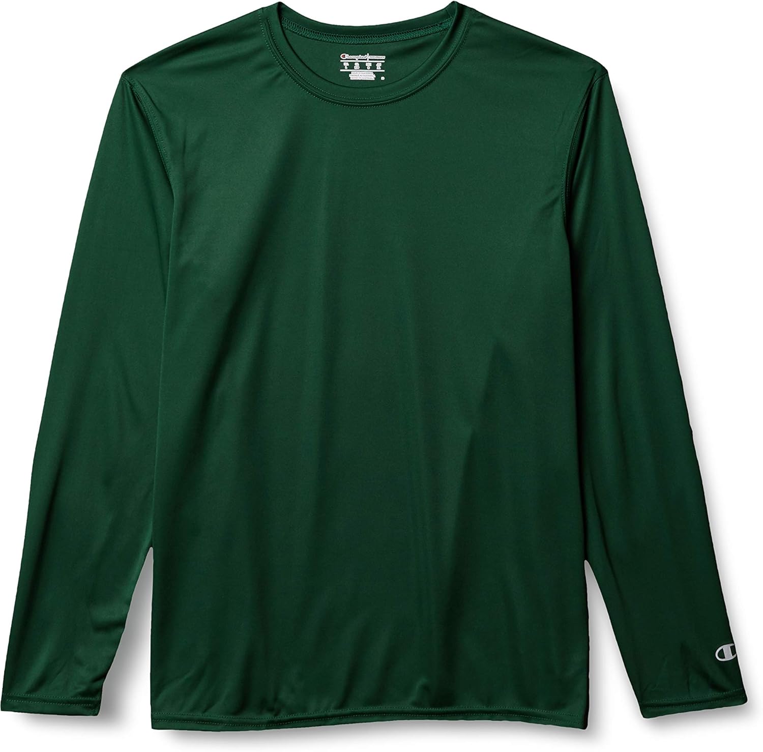 Champion Men's Long-Sleeve Double-Dry Performance T-Shirt at  Men’s Clothing store