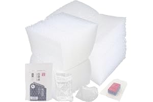 HIGH-PQ 100 Pcs Bubble Pouch Wraps, 6''x8'' Clear Bubble Out Bags for Packing, Double Walled Cushioning Bags for Shipping, Storage and Moving