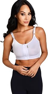 MACOM Signature Post Surgical Bra Front Fastening Clay 36 view 7