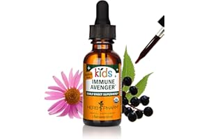 Herb Pharm Kids Certified-Organic Alcohol-Free Immune Avenger Herbal Formula, 1 Ounce
