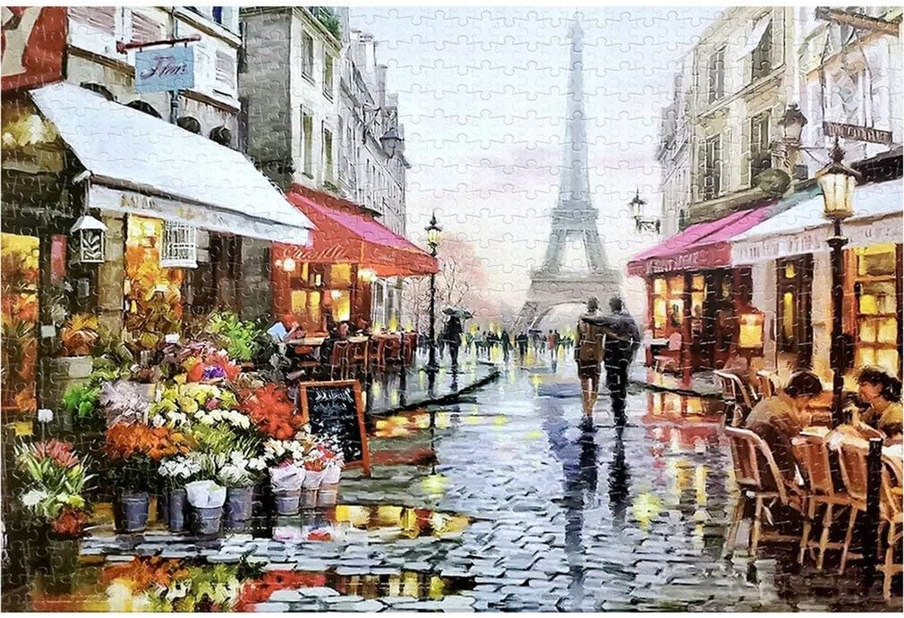 TataYang Jigsaw Puzzle, 1000 Pieces Adult Art Jigsaw Puzzles, Cardboard Puzzles, Educational Games, Brain Challenge Puzzle, Themes Puzzle Sets for Family, Adults Kids Childrens