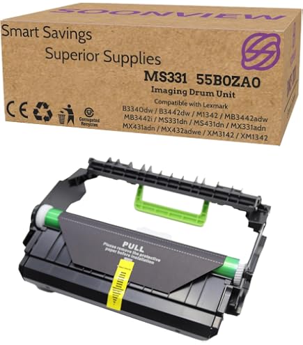 Amazon.com: 55B0ZA0 MS331 Imaging Unit Replacement for Lexmark